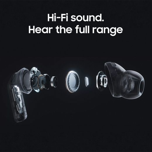 Samsung Galaxy Buds4 Pro Headphones - White - Annotation - hi-fi sound shot